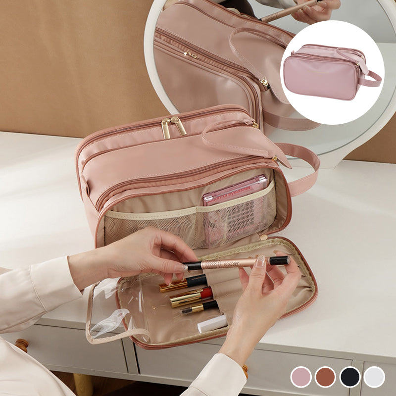 Portable cosmetics bag with large capacity | Kalsten