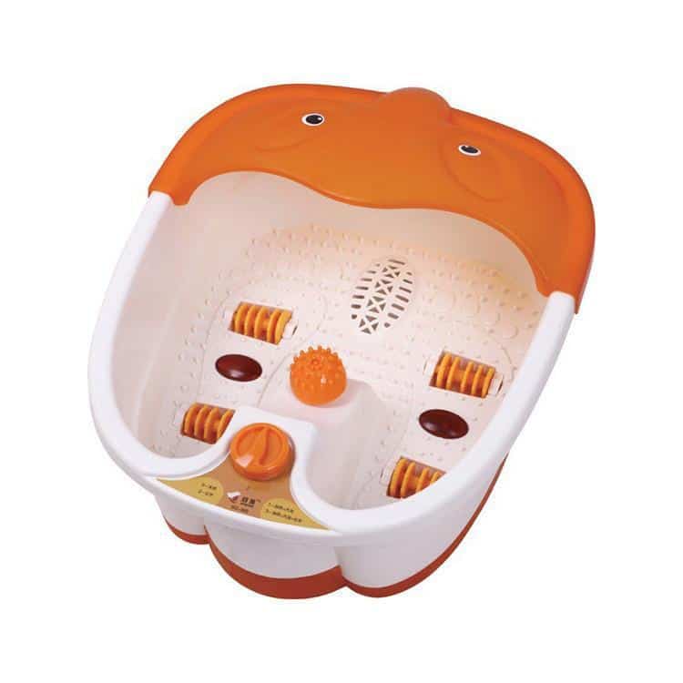 Foot bath with heat - bubble - vibration and roller massage | Kalsten