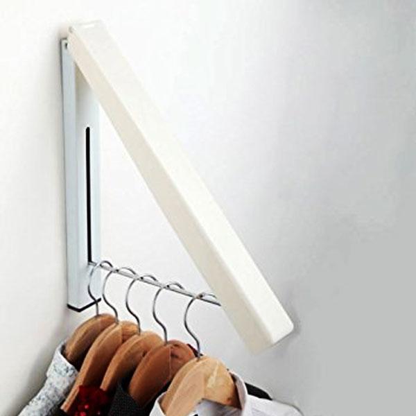 Foldable dress rack for the wall | Kalsten