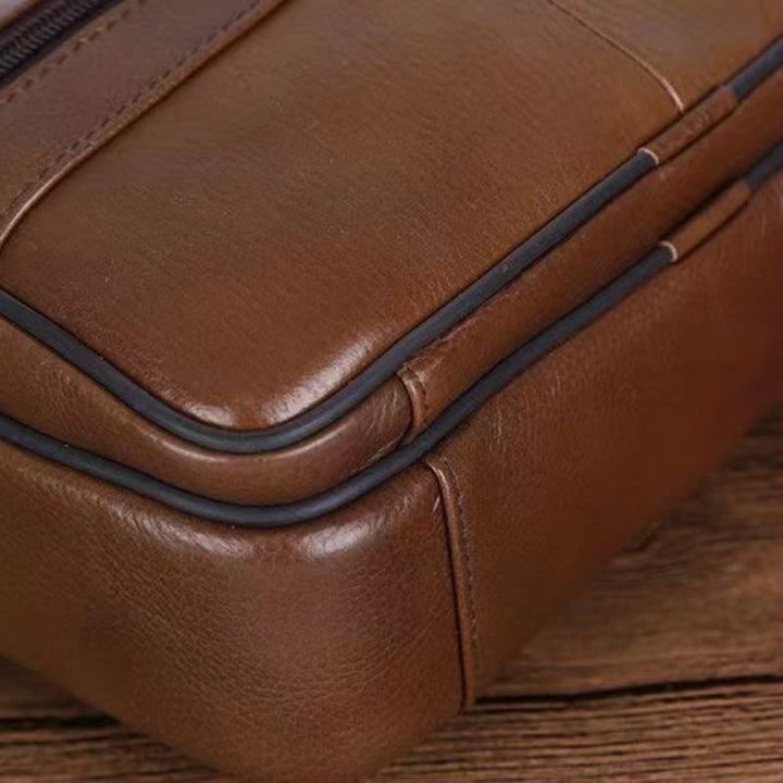 Men’s Leather Shoulder Bag