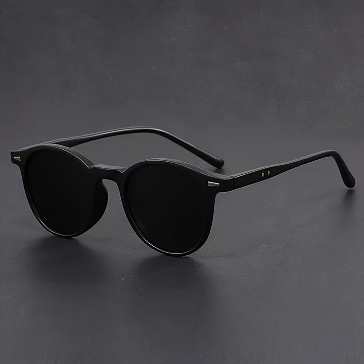 Kalsten | Men's Sunglasses RetroView – Round Tortoiseshell Glasses with Light Frame