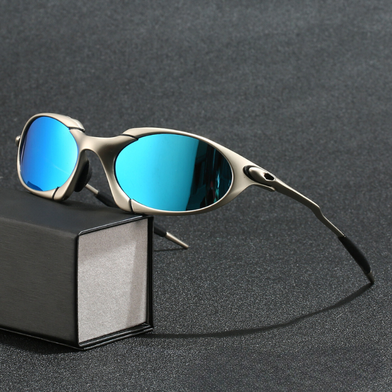 Skanto | Men's Sport Polarized Sunglasses – UV Protection with Lightweight Metal Frame