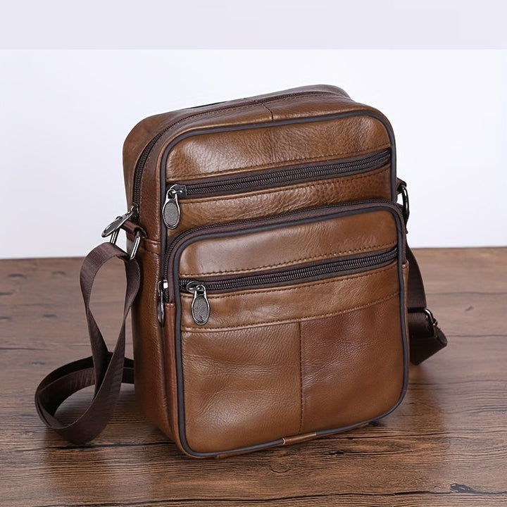 Men’s Leather Shoulder Bag
