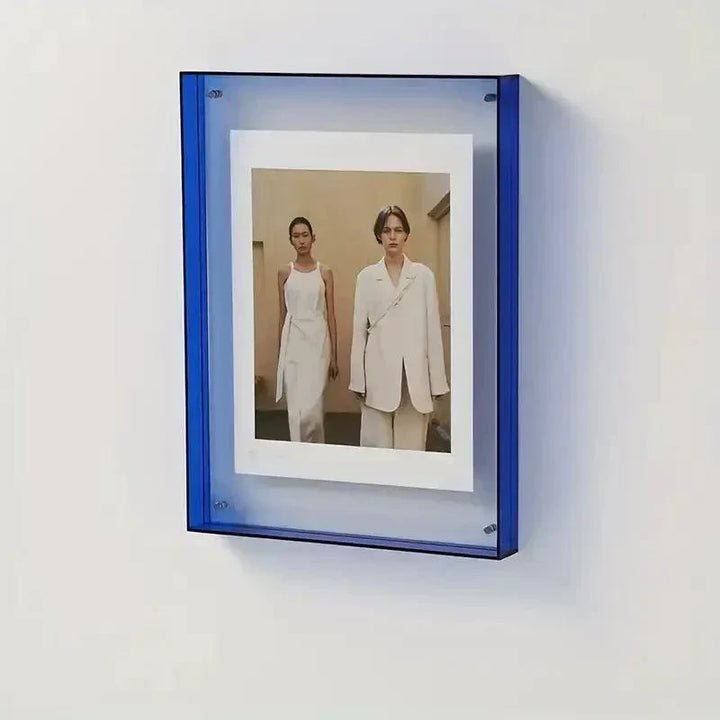 Kalsten | Acrylic Photo Frame | Neon Minimalist Desk Display