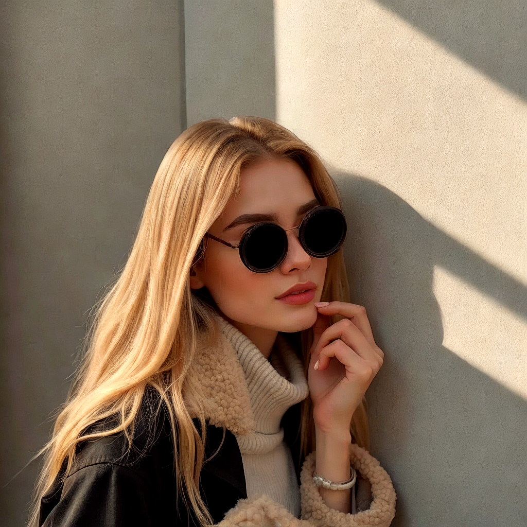 Brehn | ShadowSunglasses | Sunglasses with black lenses Stylish UV protection Fashion