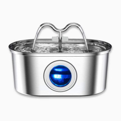 BowLift | Cat Water Fountain made of Stainless Steel – Quiet, Hygienic and BPA-free – 2L Capacity