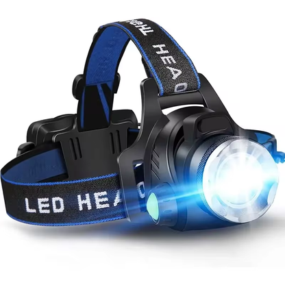 BowLift | Powerful Waterproof LED Headlamp with Zoom & Rechargeable Battery – Outdoor Adventure Light