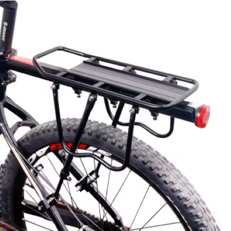 Kalsten | Quick-Release Aluminum Bike Rear Rack with Reflective Plate