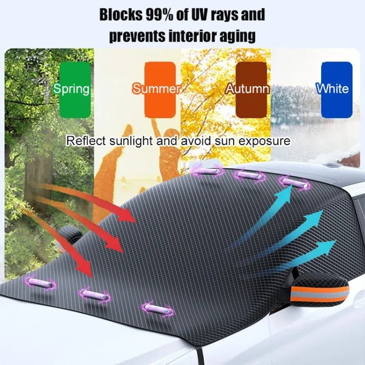 FrostGuard Magnetic Car Snow & Ice Cover