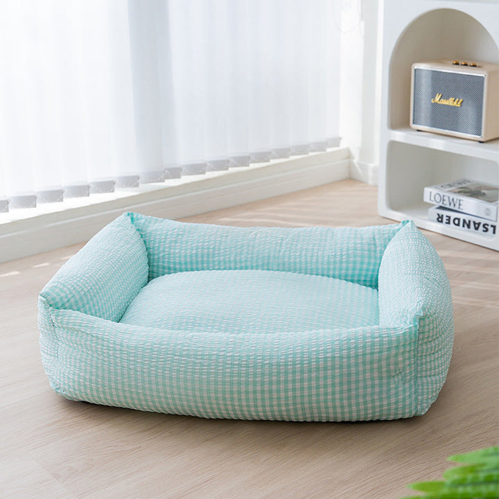 Kalsten | Rectangular washable dog bed breathable pet bed