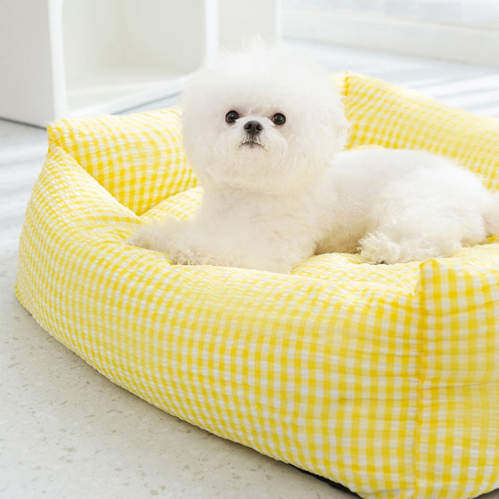 Kalsten | Rectangular washable dog bed breathable pet bed