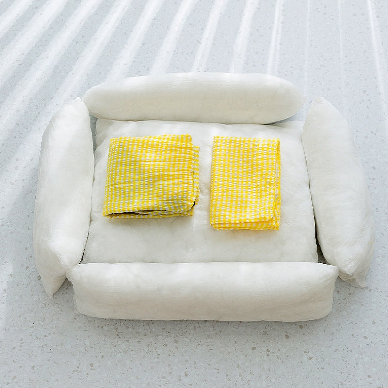 Kalsten | Rectangular washable dog bed breathable pet bed
