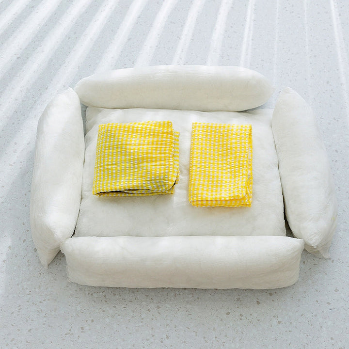 Kalsten | Rectangular washable dog bed breathable pet bed