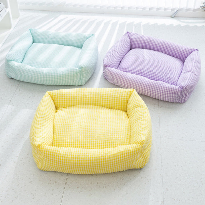 Kalsten | Rectangular washable dog bed breathable pet bed