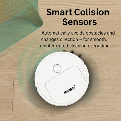 BowLift | 3-in-1 Robot Vacuum Cleaner | Powerful Suction, Smart Navigation & Ideal for Pet Owners and Busy Households