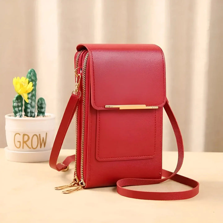Trendy Leather Anti-Theft Women's Shoulder Bag - SecureStyle | Kalsten