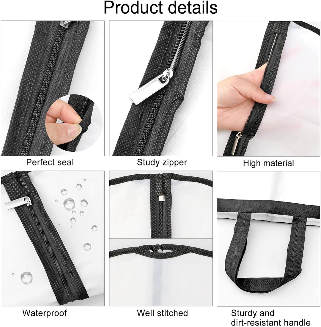 Extra-Long Dress & Gown Garment Bag – 180cm Protective Covers with Handles | Kalsten