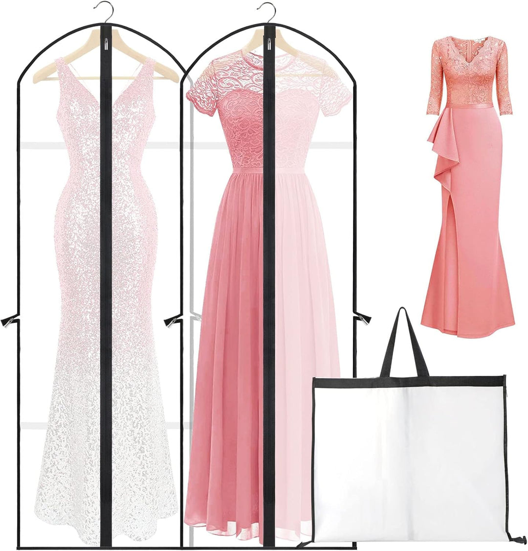 Extra-Long Dress & Gown Garment Bag – 180cm Protective Covers with Handles | Kalsten