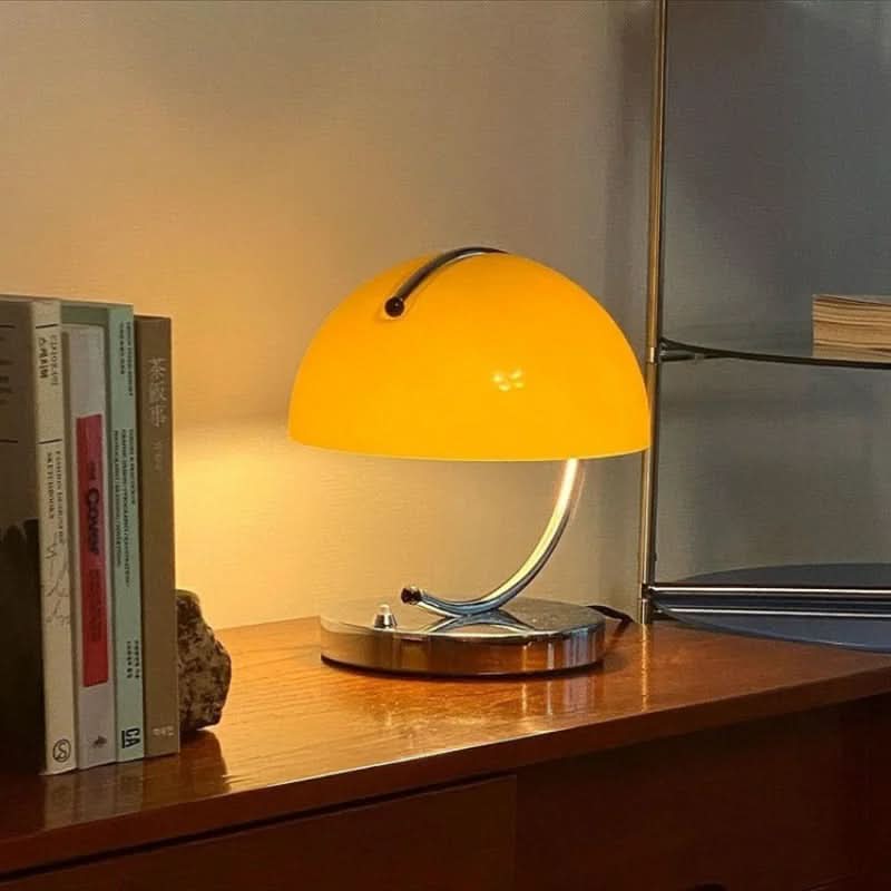 Mushroom Glass Table Lamp in Danish Style | Kalsten