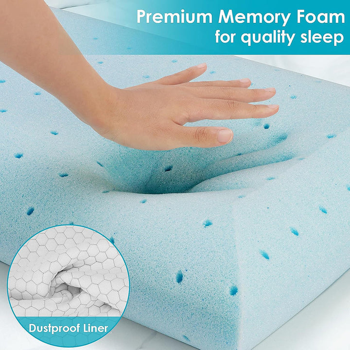 GeliPillex Cooling Gel Memory Foam Pillow | Kalsten
