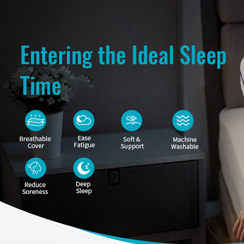 GeliPillex Cooling Gel Memory Foam Pillow | Kalsten
