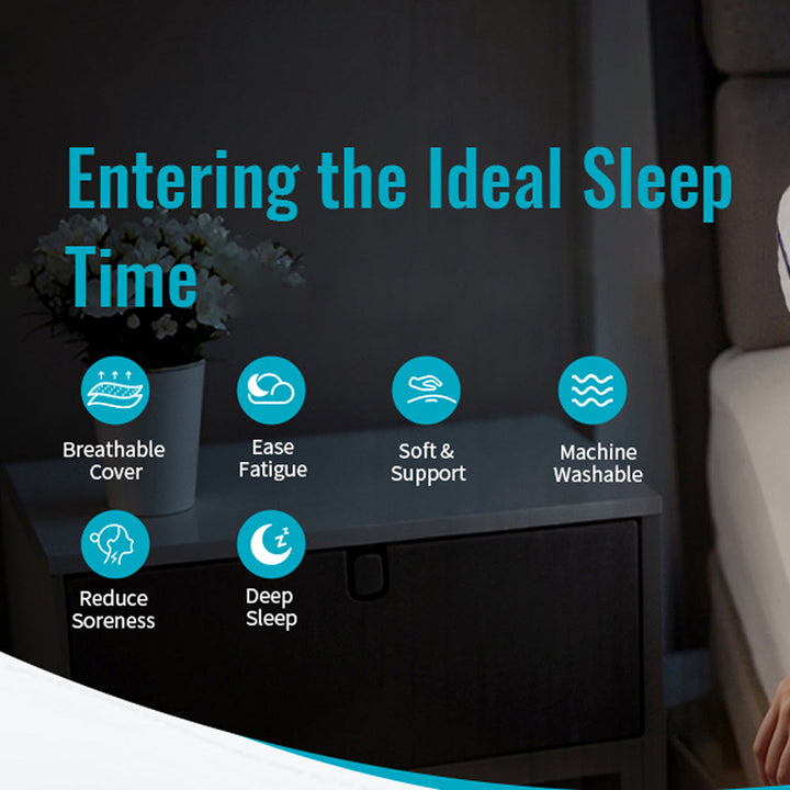 GeliPillex Cooling Gel Memory Foam Pillow | Kalsten