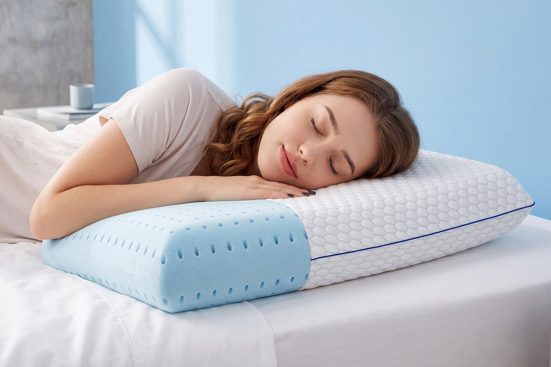 GeliPillex Cooling Gel Memory Foam Pillow | Kalsten