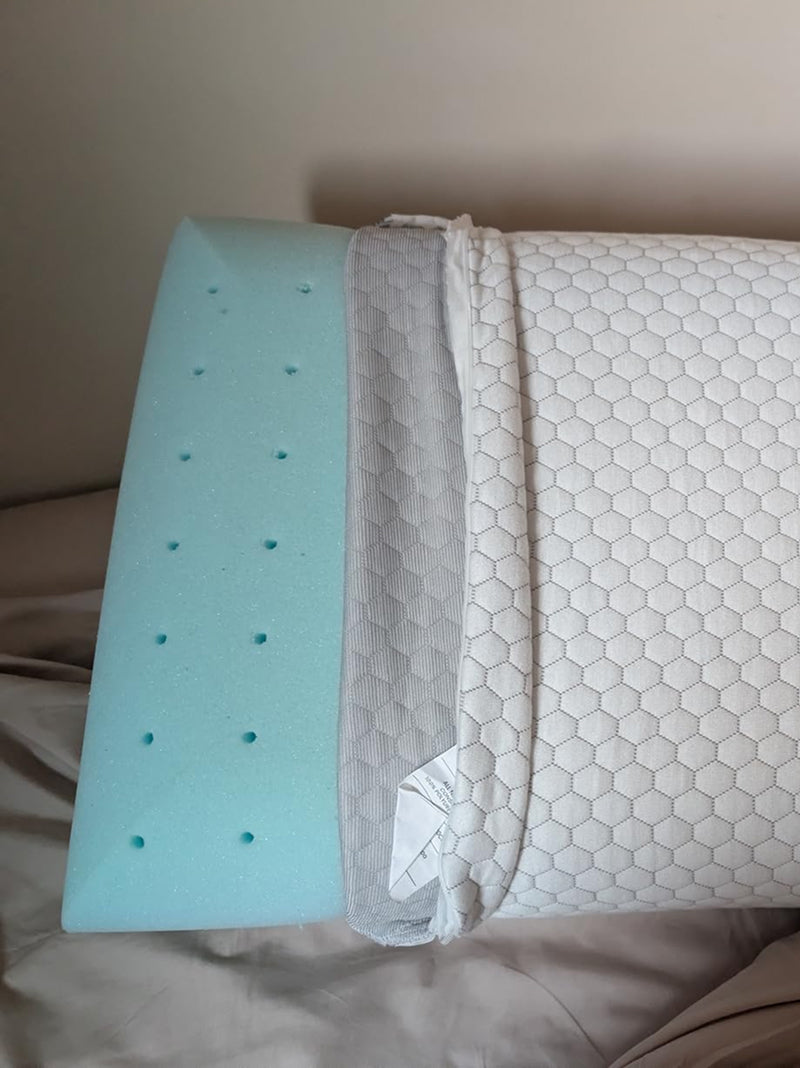 GeliPillex Cooling Gel Memory Foam Pillow | Kalsten