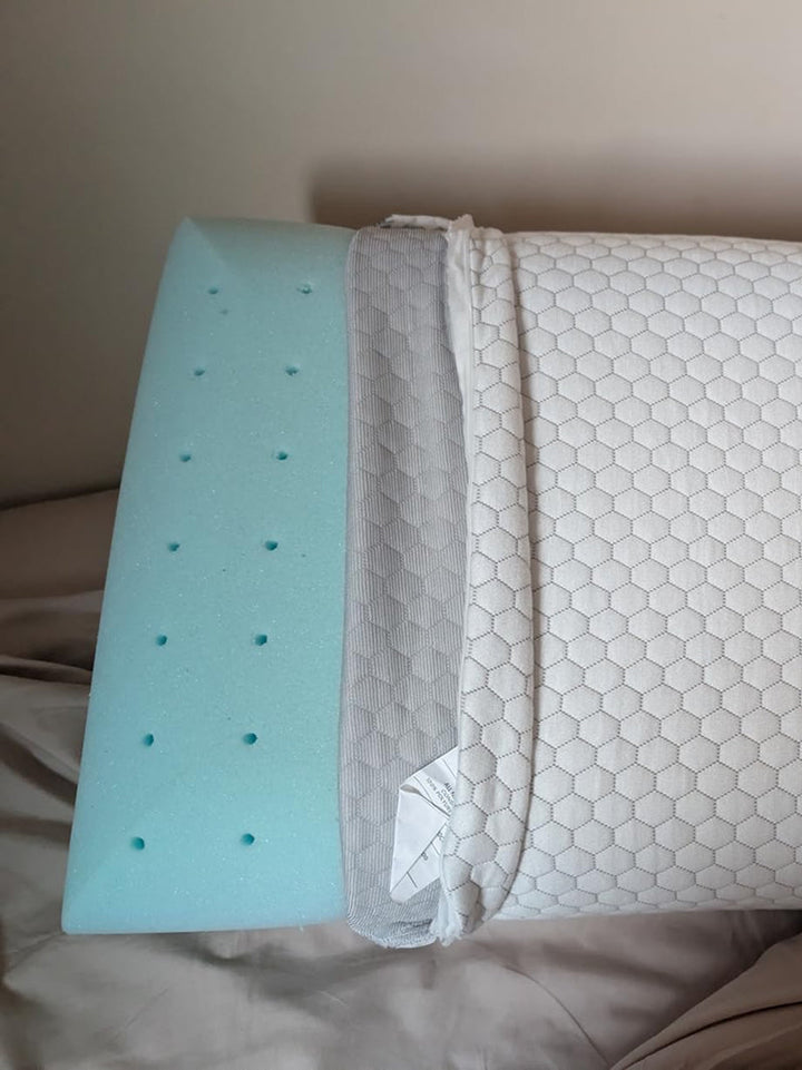 GeliPillex Cooling Gel Memory Foam Pillow | Kalsten