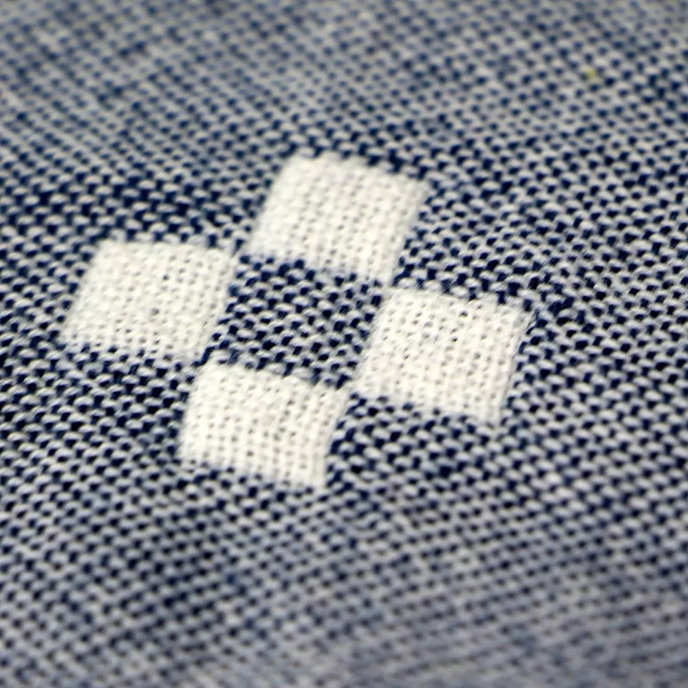 Cotton Geometric Throw Blanket Kalsten