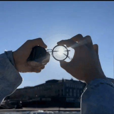 Brehn | ShadowSunglasses | Sunglasses with black lenses Stylish UV protection Fashion