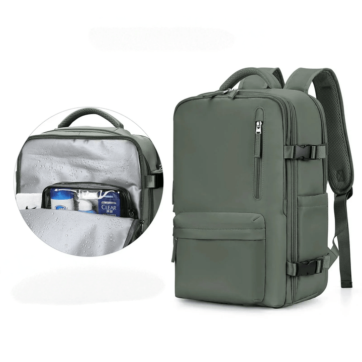 Waterproof Backpack with USB Charging Function and Laptop Compartment 35L | Kalsten