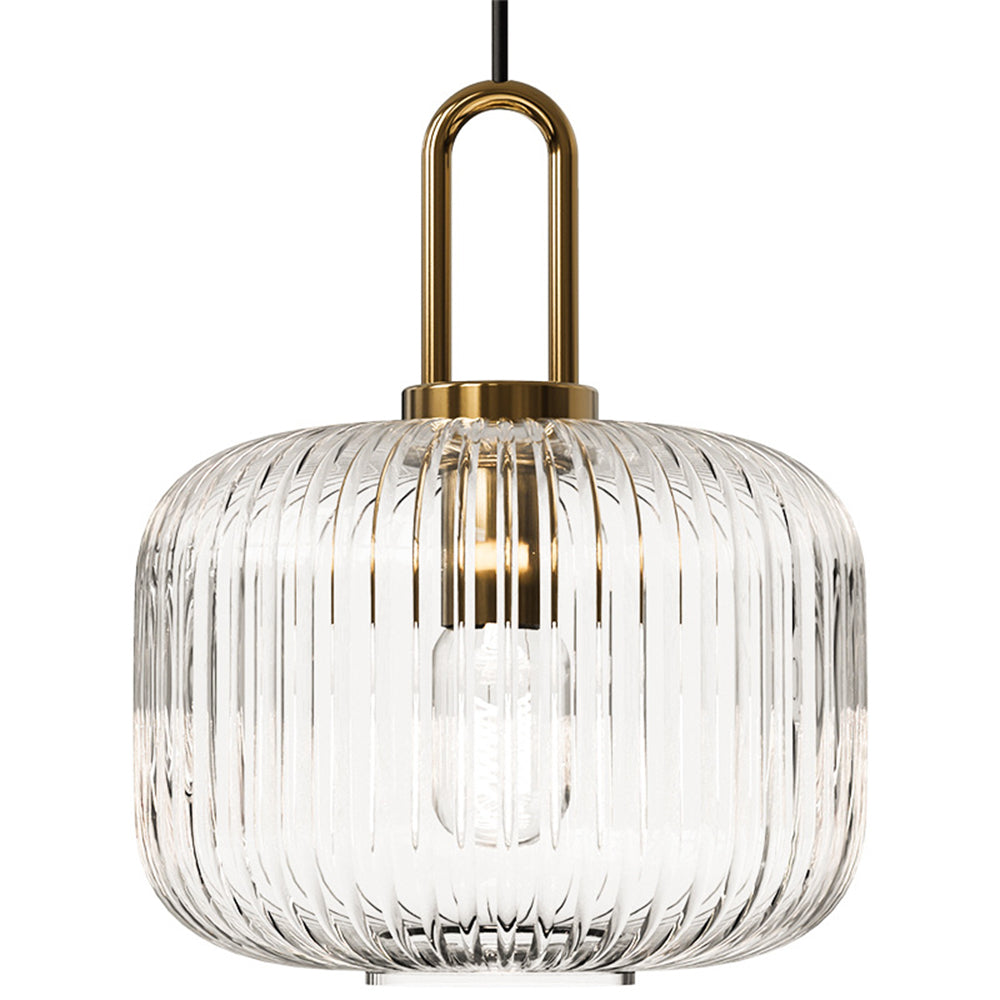Design Pumpkin Shape Glass Pendant Light | Kalsten
