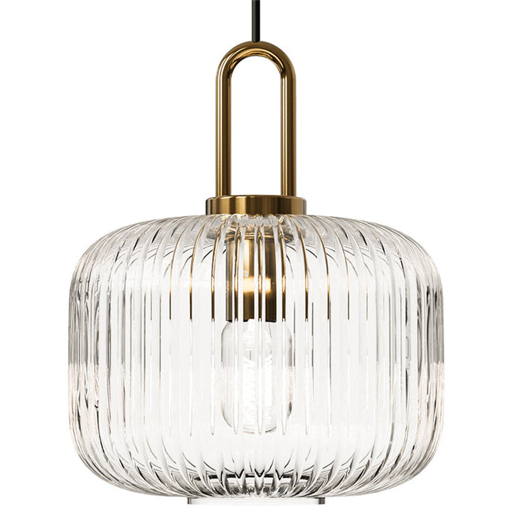 Design Pumpkin Shape Glass Pendant Light | Kalsten