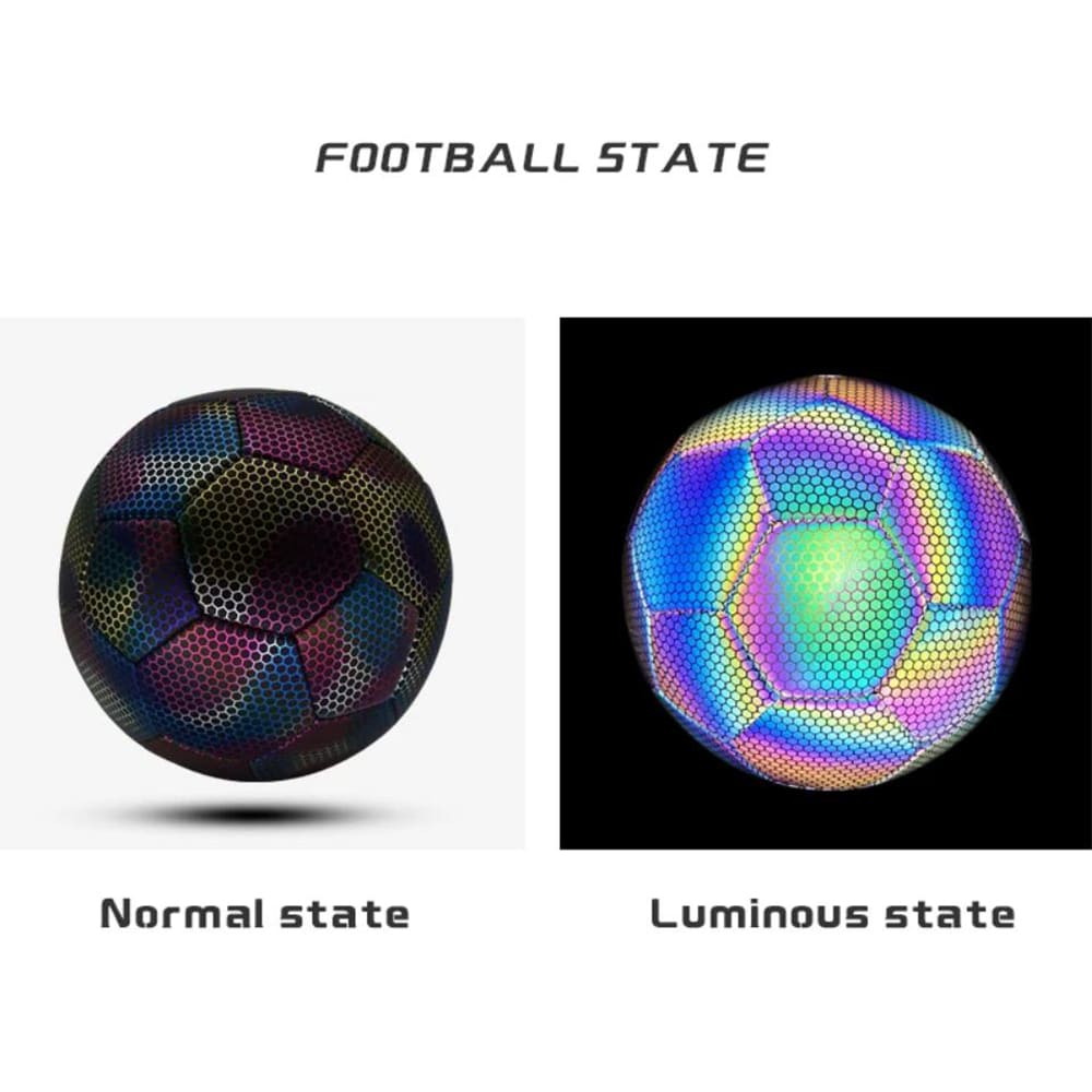 Reflective soccer ball - size 4 and 5 - | Kalsten