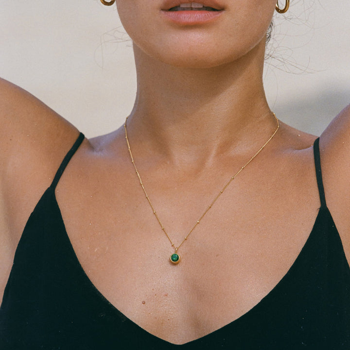 Birthstone Pendant Necklace