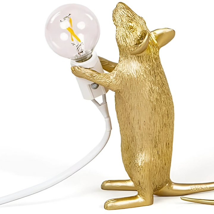 LED Resin Mouse Table Lamp Modern Lighting | Kalsten