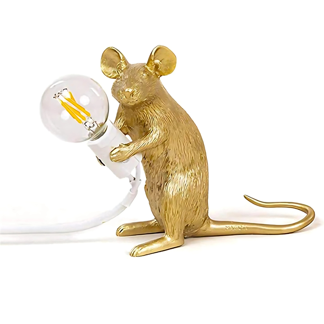 LED Resin Mouse Table Lamp Modern Lighting | Kalsten