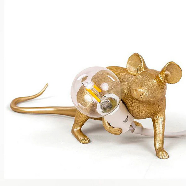 LED Resin Mouse Table Lamp Modern Lighting | Kalsten