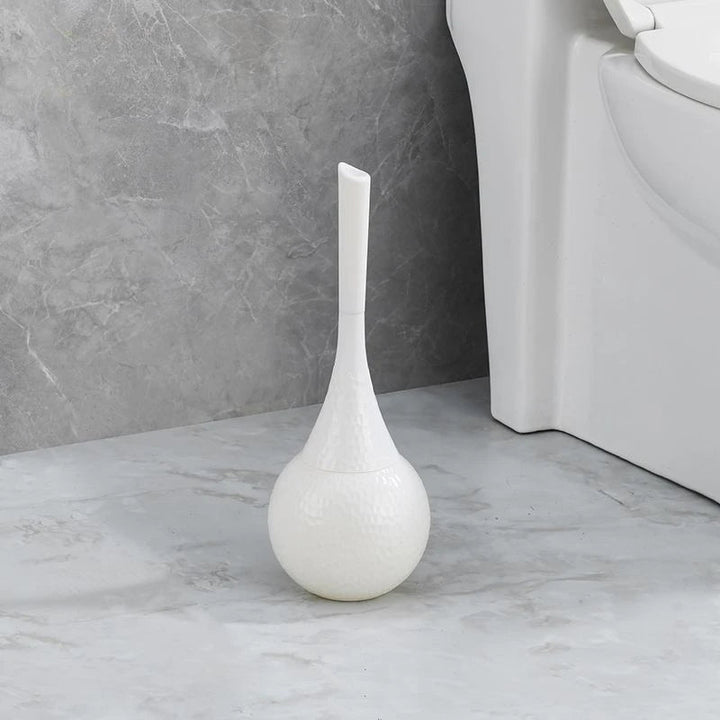 Kalsten | GOLDENLUXE – Sculpted Toilet Brush with Elegant Metallic Design for Modern Bathrooms