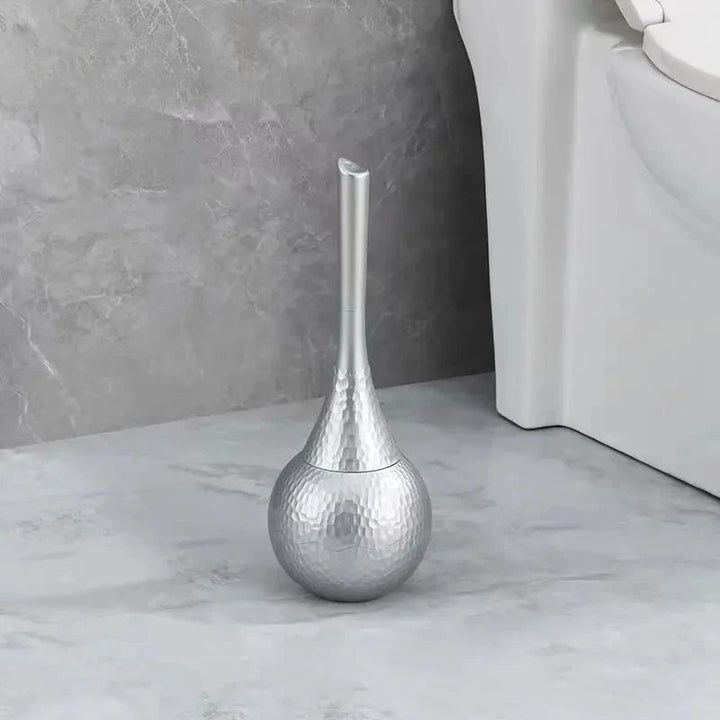 Kalsten | GOLDENLUXE – Sculpted Toilet Brush with Elegant Metallic Design for Modern Bathrooms
