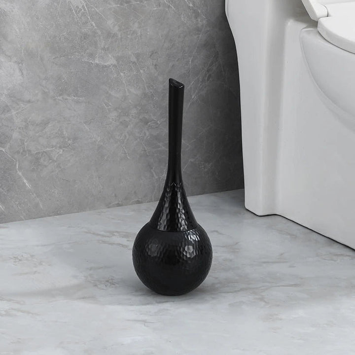 Kalsten | GOLDENLUXE – Sculpted Toilet Brush with Elegant Metallic Design for Modern Bathrooms