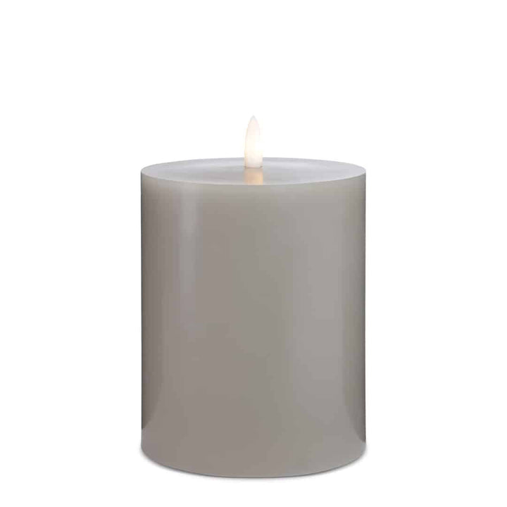 LED candle (1 piece) with realistic 3D flame 10 x 15 cm | Kalsten