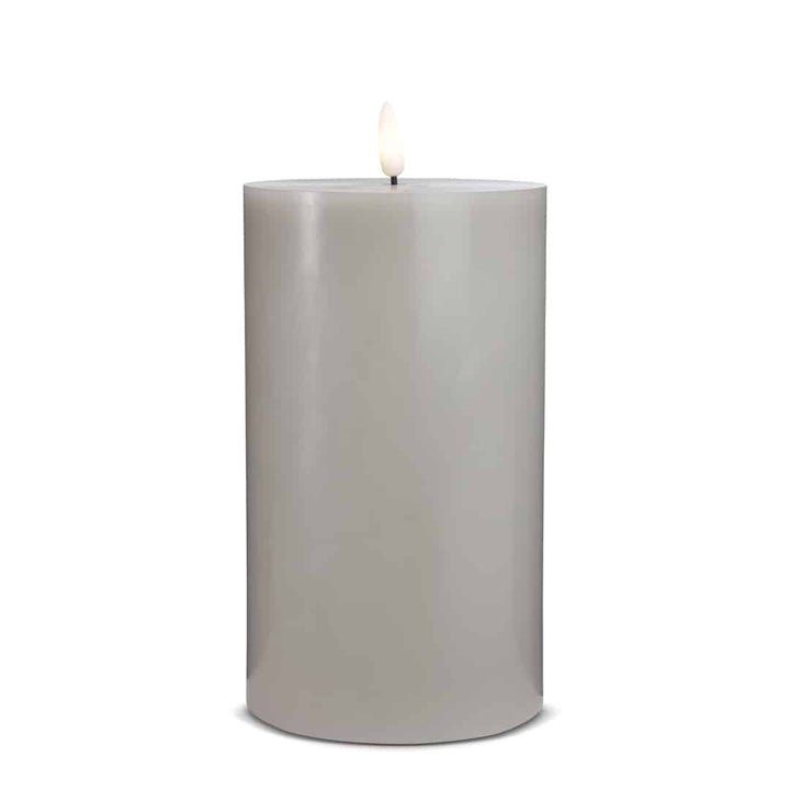 LED Candle (1 piece) with realistic 3D flame 10 x 20 cm | Kalsten