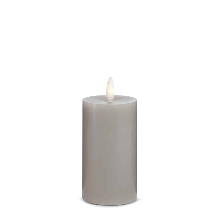LED Candle (1 piece) with realistic 3D flame 5 x 12.5 cm | Kalsten