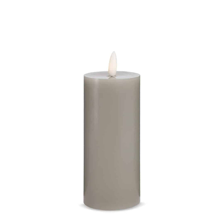 LED Candle (1 piece) with realistic 3D flame 5 x 15 cm | Kalsten