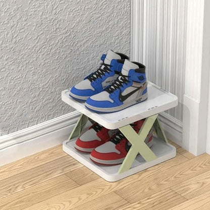 Modern multi-tiered shoe rack