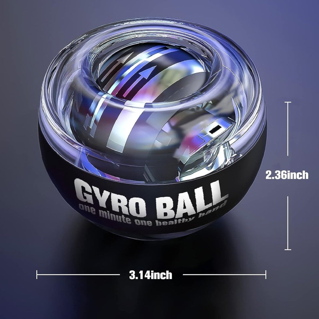 Kalsten | Gyropower Self-Starting Forearm Trainer – Gyroscopic Hand Exerciser for Grip Strength and Wrist Training