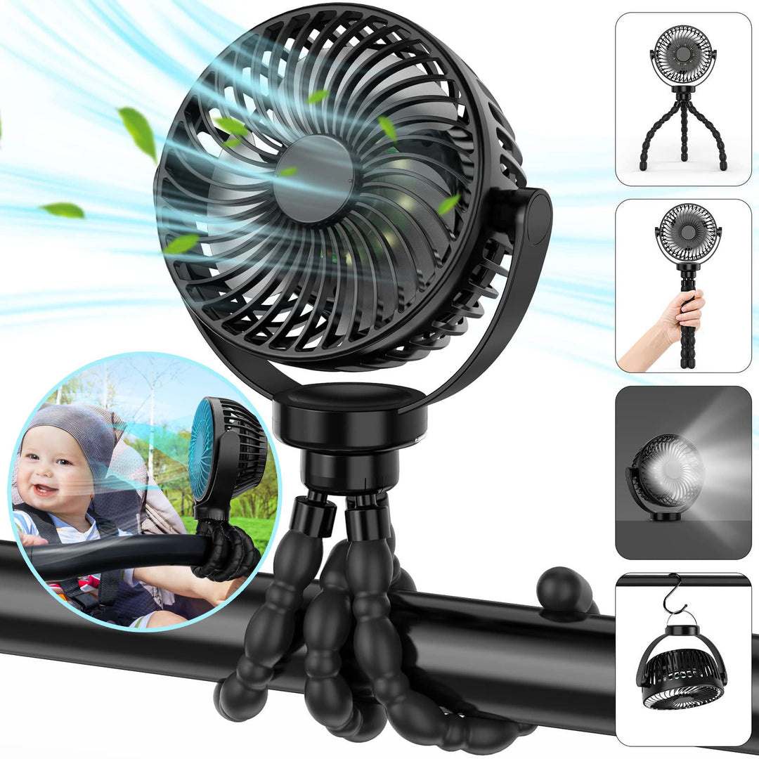 Portable Stroller Fan with 8000mAh Battery | Kalsten