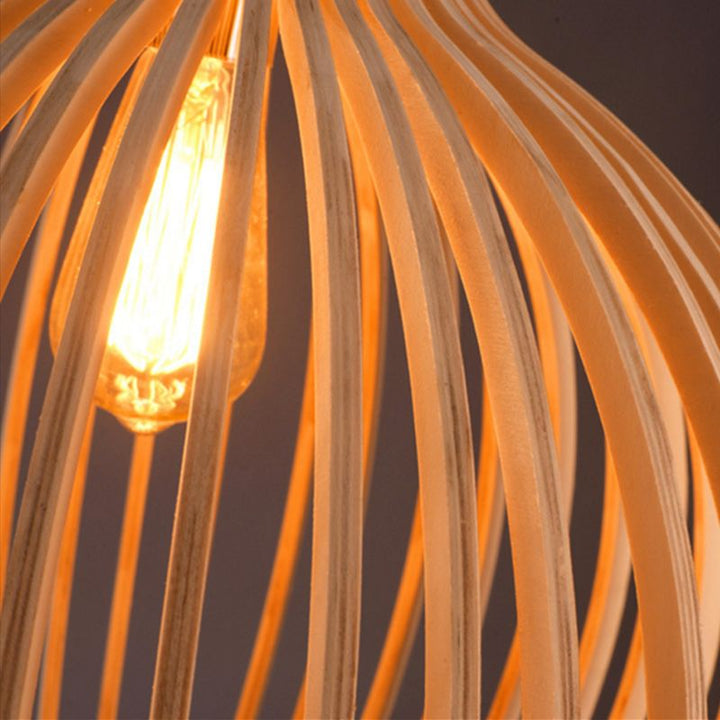 Kalsten | Handmade Wooden Pendant Lamp - RustikAura